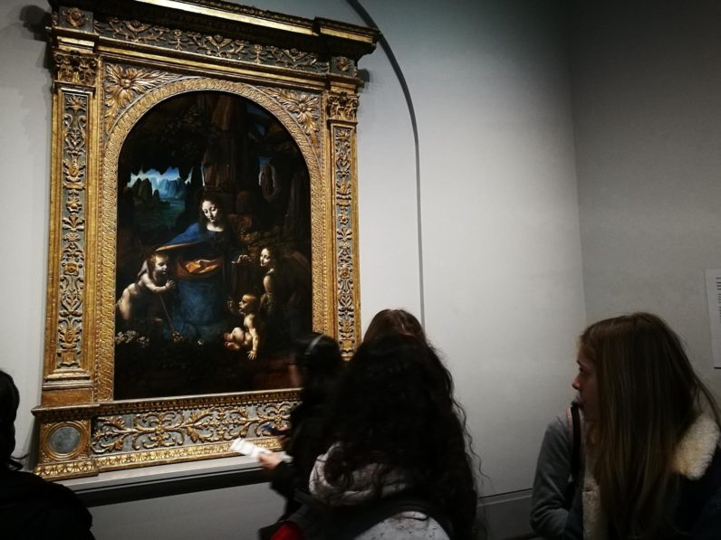 Class 7 Trip London National Gallery Leonardo