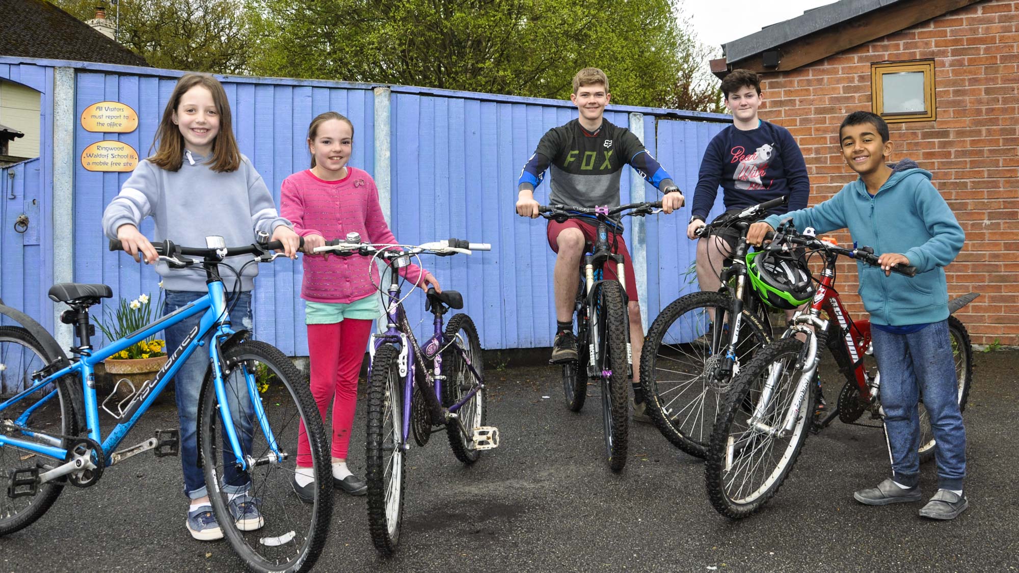 Ringwood Waldorf pupils turn eco-warriors by cycling to school